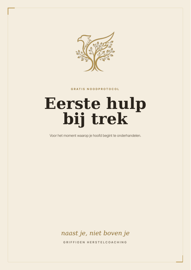 Cover van de gratis gids Eerste hulp bij trek