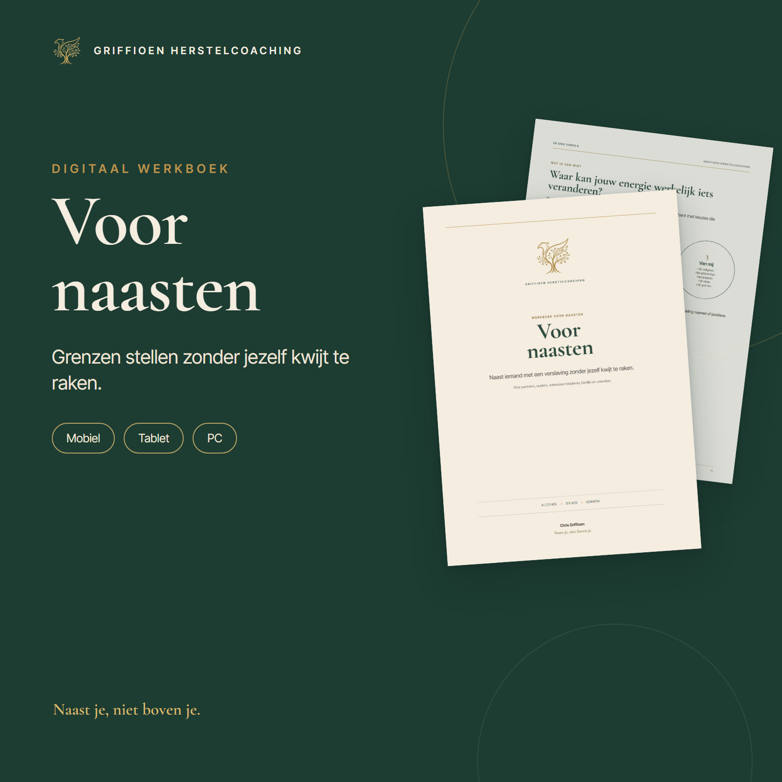 Voor naasten, digitaal werkboek